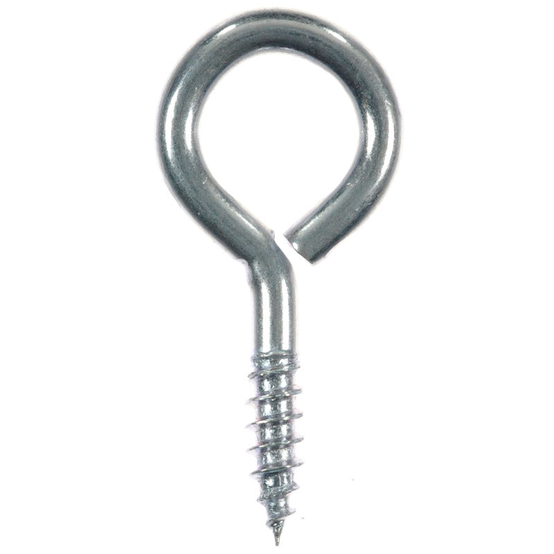 Ace 1/8 in. D X 1-1/8 in. L Zinc-Plated Steel Screw Eye 35 lb. cap. 10 pk