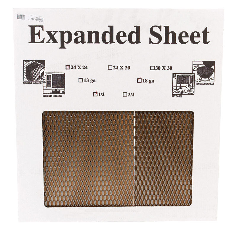 SteelWorks 24 in. L X 24 in. W Uncoated Steel Metal Sheet