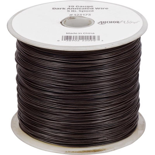 HILLMAN 1540 ft. L Black Annealed Steel 20 Ga. Mechanics Wire
