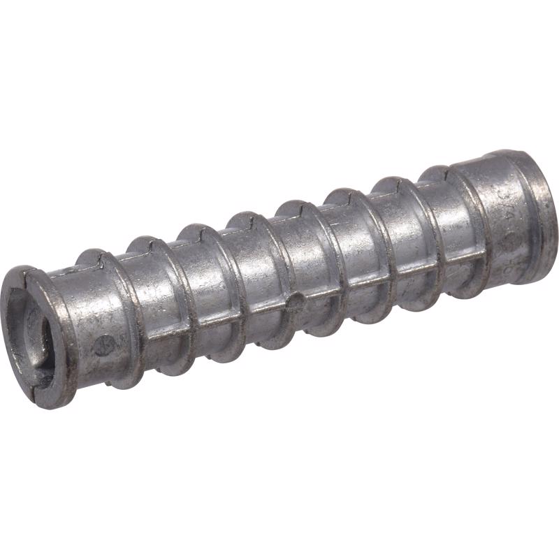 HILLMAN 3/8 in. D X 1.75 in. L Zinc Round Head Lag Shield Anchors 1 pk