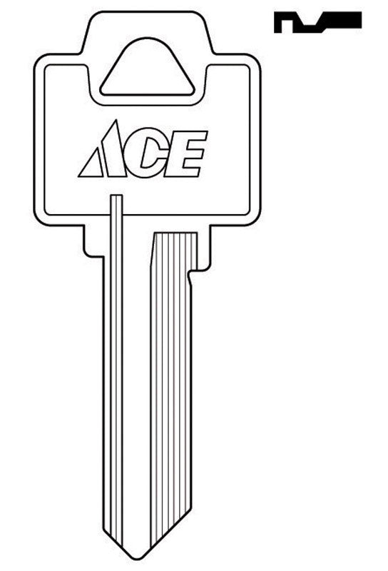 Ace House Key Blank Single For Weiser Locks