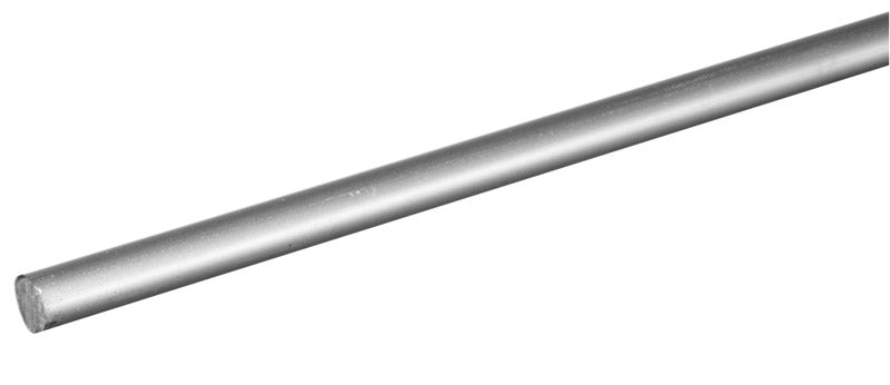 SteelWorks 72 in. L X 0.4 in. D Aluminum Rod 1 pk
