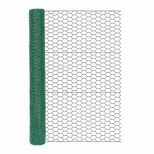 Garden Craft 36 in. H X 25 ft. L Steel Fencing 1 in. X 1 in. in.