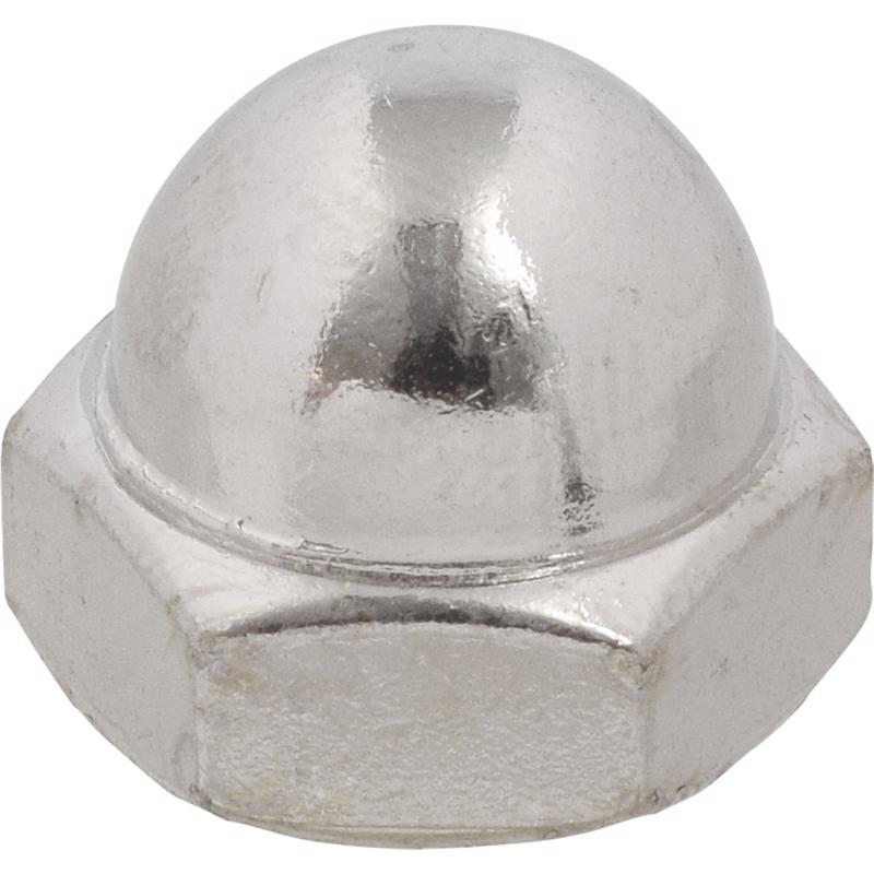 HILLMAN 10-24 in. Nickel Steel USS Acorn Nut 1 pk