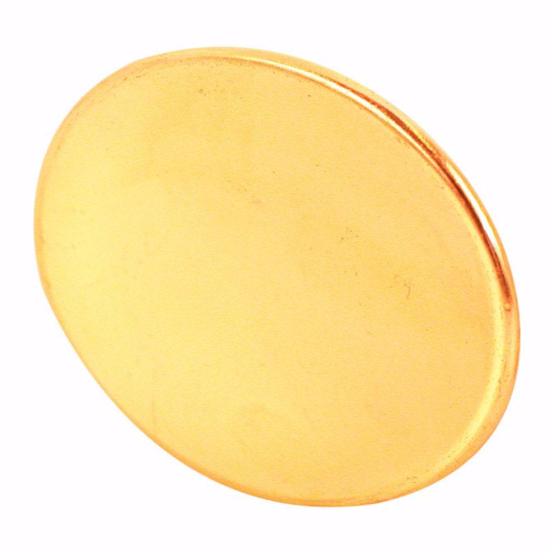 Prime-Line Bright Brass Knob Right or Left Handed