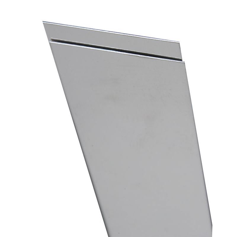 K&S 12 in. L X 6 in. W Mirror Stainless Steel Sheet