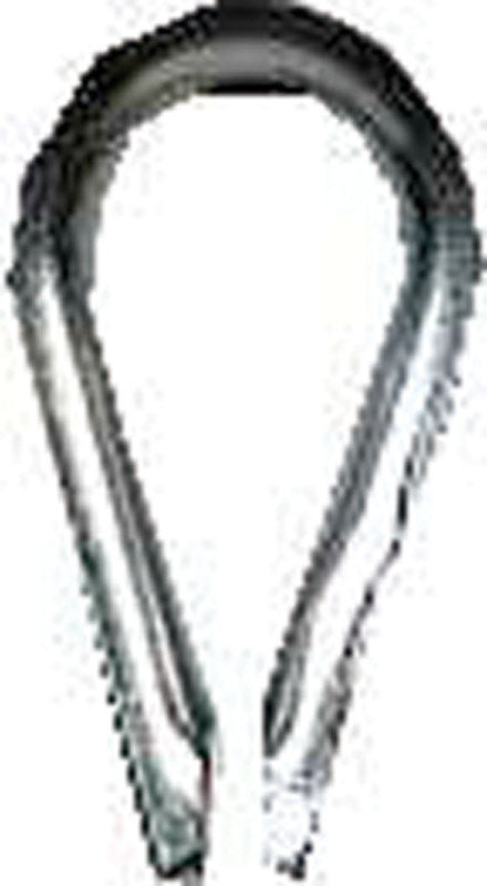Campbell Electro-Galvanized Zinc 5/16 in. D Wire Rope Thimble 2-3/32 in. L