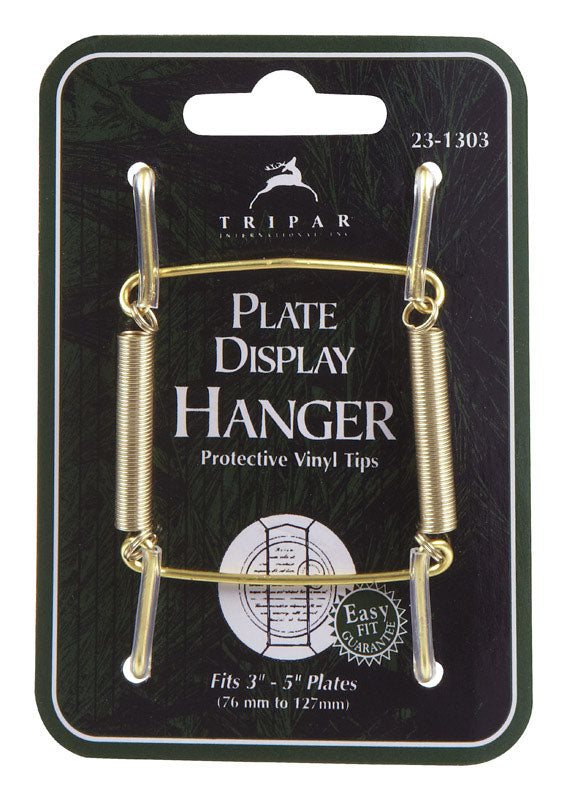 Tripar Brass Plate Hanger 1 pk