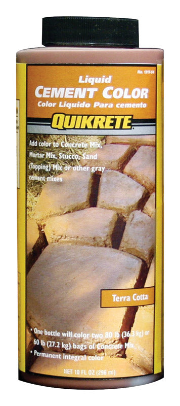 Quikrete Liquid Cement Color 10 oz Terra Cotta