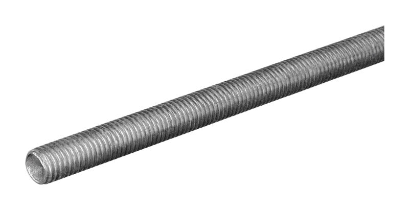 Boltmaster 1/2 in. D X 24 in. L Low Carbon Steel Threaded Rod