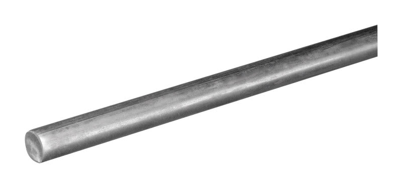 SteelWorks 5/16 in. D X 36 in. L Low Carbon Steel Unthreaded Rod