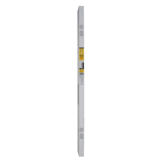 M-D BUILDING PRODUCTS White Foam/Vinyl Weatherstrip For Doors 81 in. L X 0.5 in.
