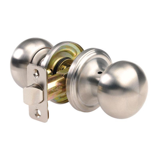 Ace Colonial Satin Passage Door Knob 1-3/4 in.