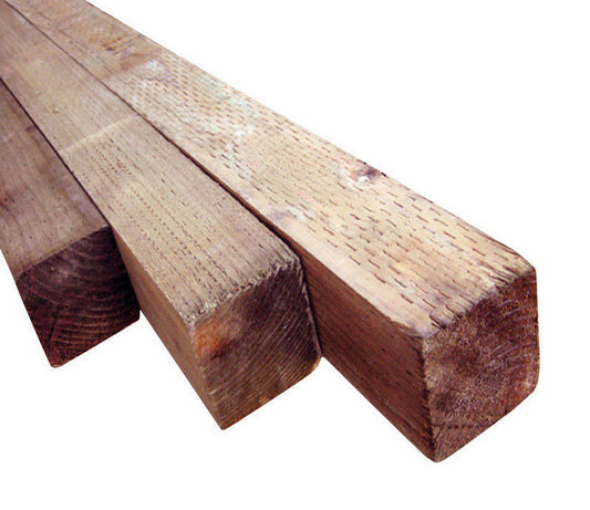 Alexandria Moulding 4 in. X 4 in. W X 8 ft. L Pine Post #2/BTR Premium Grade