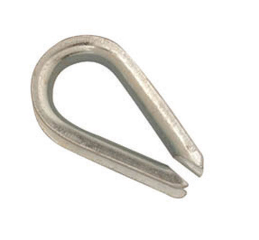 Campbell Electro-Galvanized Zinc 5/8 in. D Wire Rope Thimble 2-7/8 in. L