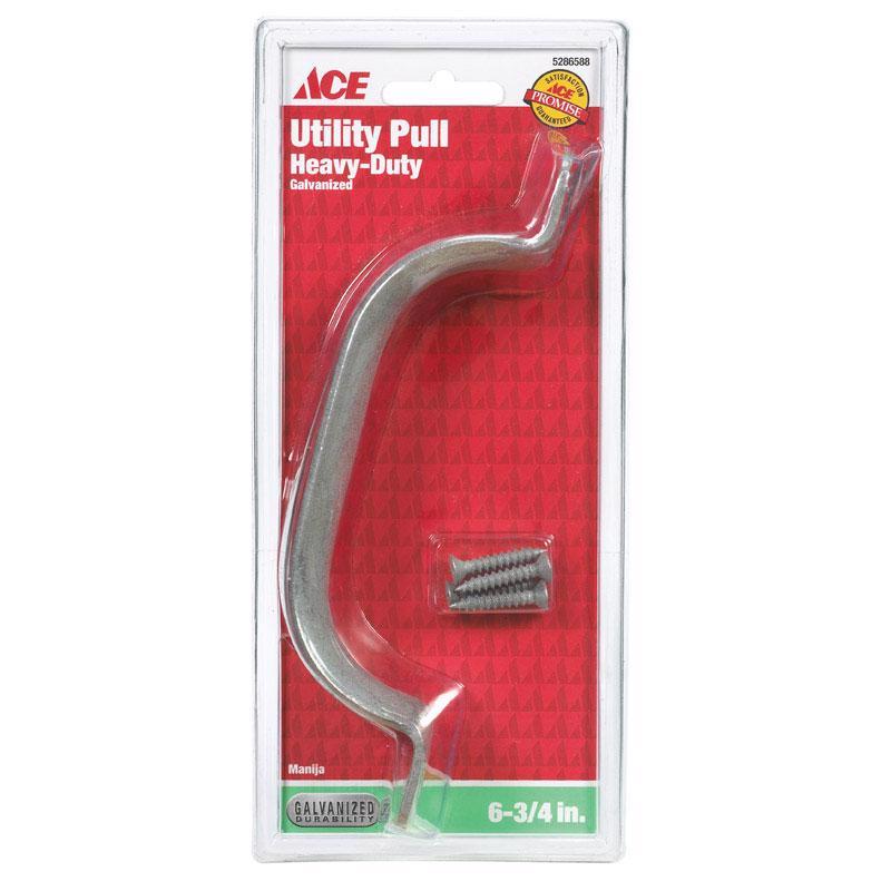 Ace 6.8 in. L Galvanized Silver Steel Heavy Duty Utility Pull