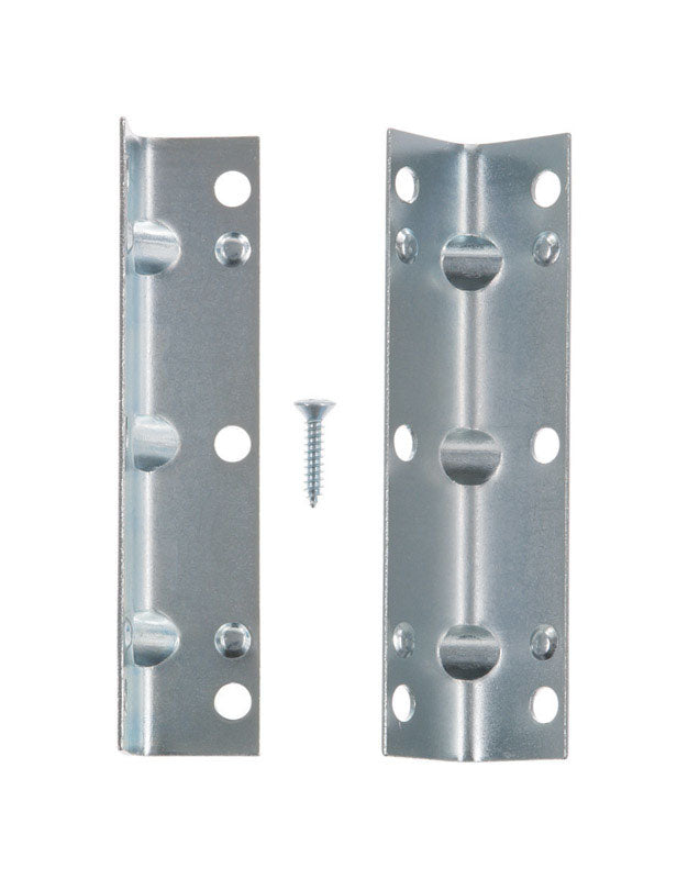 Ace 3-1/2 in. H X 2.238 in. W X 3-1/2 in. D Zinc Inside Corner Brace