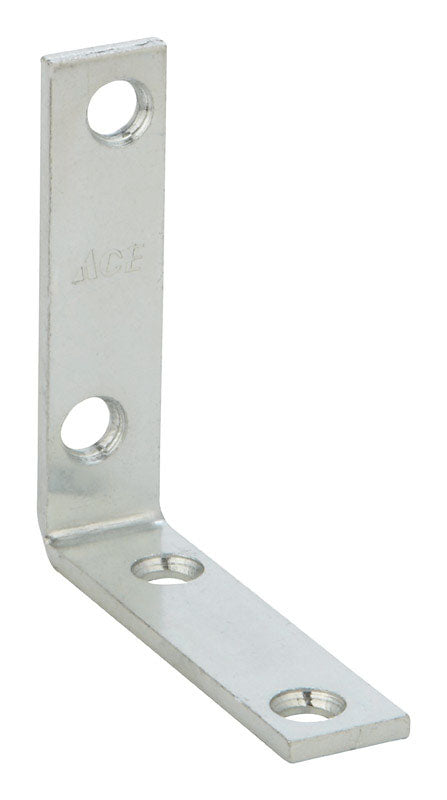 Ace 2-1/2 in. H X 5/8 in. W X 2-1/2 in. D Zinc Inside L Corner Brace