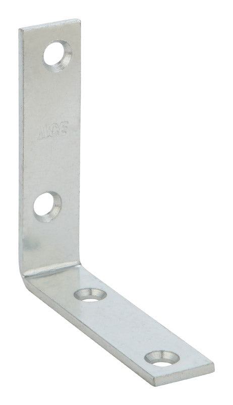 Ace 3 in. H X 2.125 in. W X 3 in. D Zinc Inside L Corner Brace