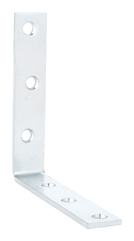Ace 5 in. H X 1 in. W X .875 in. D Zinc Inside L Corner Brace