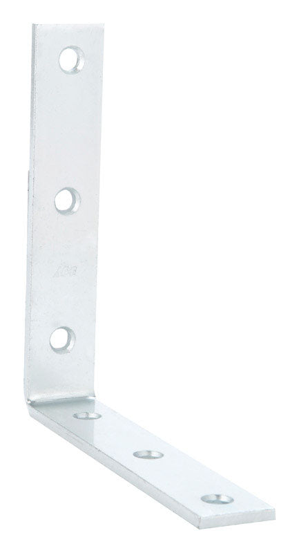 Ace 6 in. H X 1-/8 in. W X 6 in. D Zinc Inside L Corner Brace