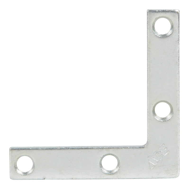 Ace 2 in. H X 1.75 in. W X 2 in. D Zinc Flat Corner Brace