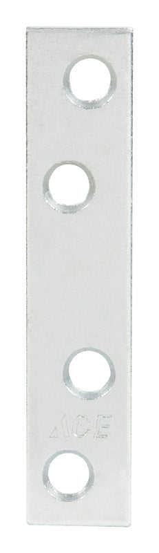 Ace 3 in. H X 5/8 in. W X .100 in. L Zinc Mending Brace