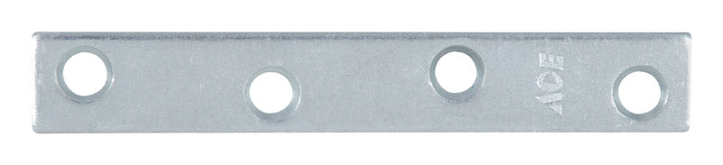 Ace 4 in. H X 0.625 in. W X .1 in. L Zinc Mending Brace