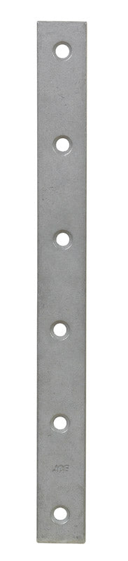 Ace 12 in. H X 1.125 in. W X .189 in. L Galvanized Steel Mending Brace