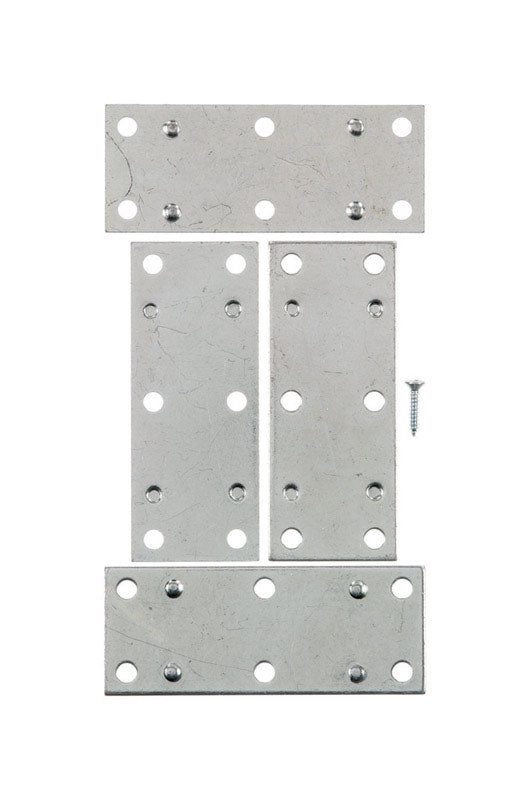 Ace 3.5 in. H X 1.375 in. W X .755 in. L Zinc Mending Brace