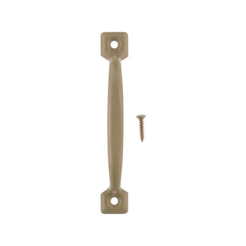 Ace 4.8 in. L Bright Brass Gold Steel Screen Door Pull