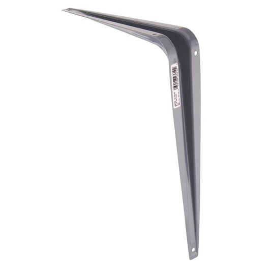 Hampton Gray Steel Shelf Support 18 Ga. 8 in. L 100 lb