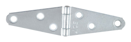 Ace 2 in. L Zinc-Plated Light Duty Strap Hinge 1 pk