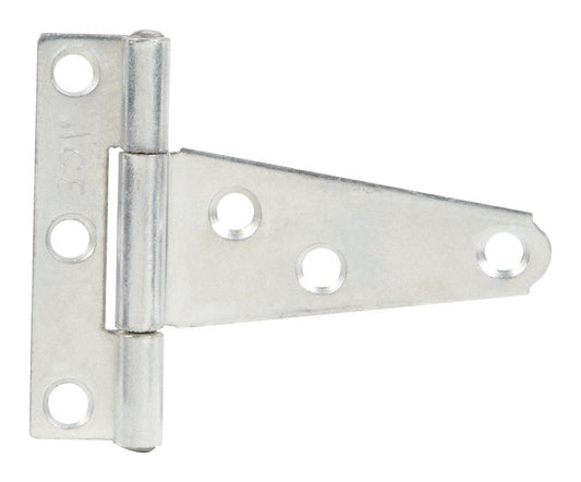 Ace 2 in. L Zinc-Plated Light Duty T Hinge 2 pk