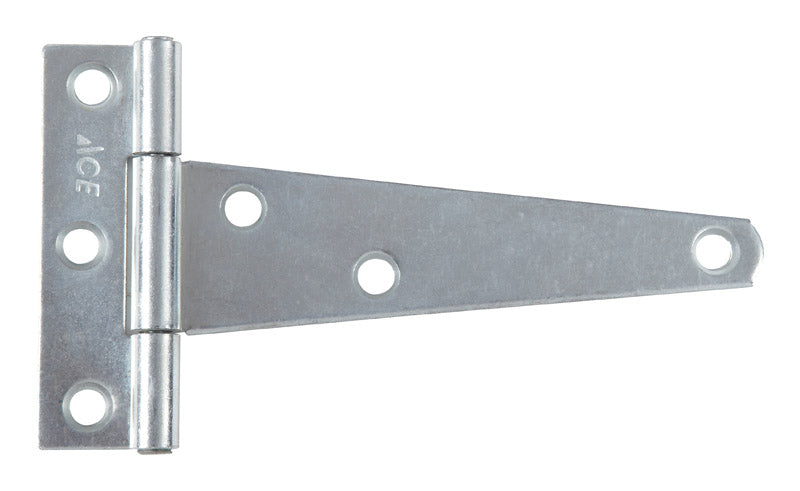 Ace 4 in. L Zinc-Plated Light Duty T Hinge 1 pk