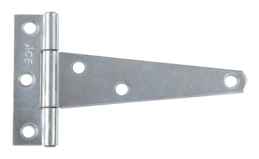 Ace 4 in. L Zinc-Plated Light Duty T Hinge 1 pk