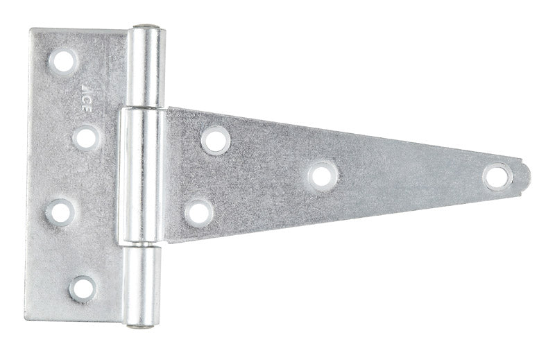 Ace 6 in. L Zinc-Plated Heavy Duty T Hinge 1 pk