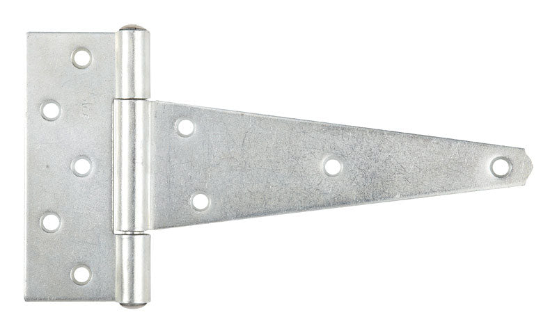 Ace 8 in. L Zinc-Plated Heavy Duty T Hinge 1 pk