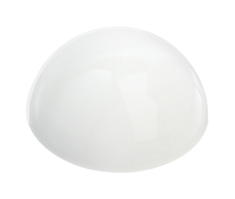 Ace 2-3/8 in. W Rubber White Wall Door Stop Mounts to wall 0 in.