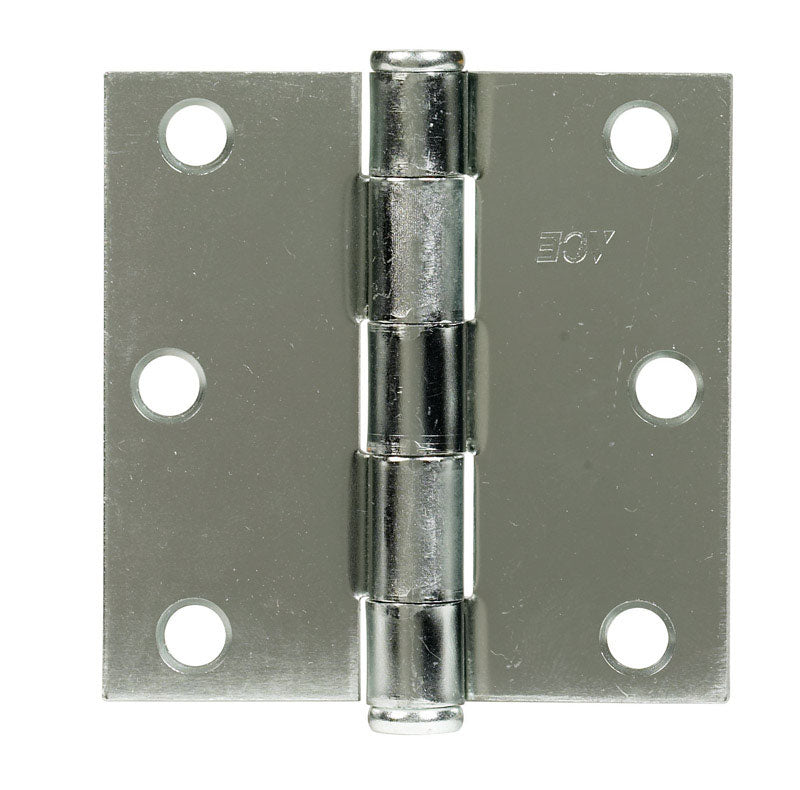 Ace 3 in. L Zinc-Plated Broad Hinge 1 pk