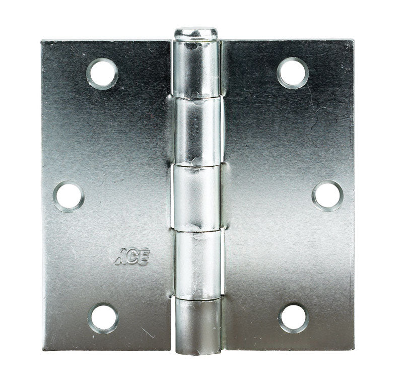 Ace 3-1/2 in. L Zinc-Plated Broad Hinge 1 pk