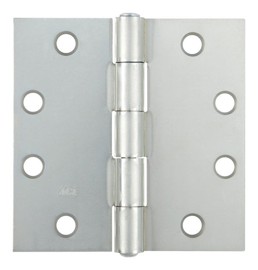 Ace 4-1/2 in. L Zinc-Plated Broad Hinge 1 pk