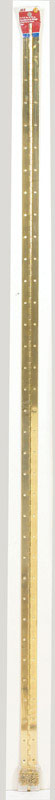 Ace 1-1/2 in. W X 72 in. L Bright Brass Brass Continuous Hinge 1 pk