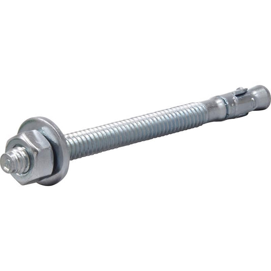 HILLMAN 1/4 in. D X 3-1/4 in. L Steel Round Head Wedge Anchor 30 pc