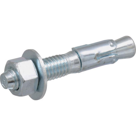 HILLMAN 3/8 in. D X 2-1/4 in. L Steel Round Head Wedge Anchor 25 pc