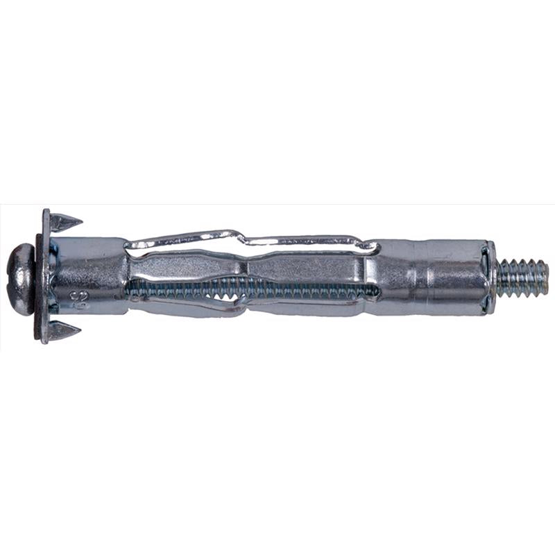 HILLMAN 3/16 in. D X 3/16 Short in. L Metal Pan Head Hollow Wall Anchors 15 pc