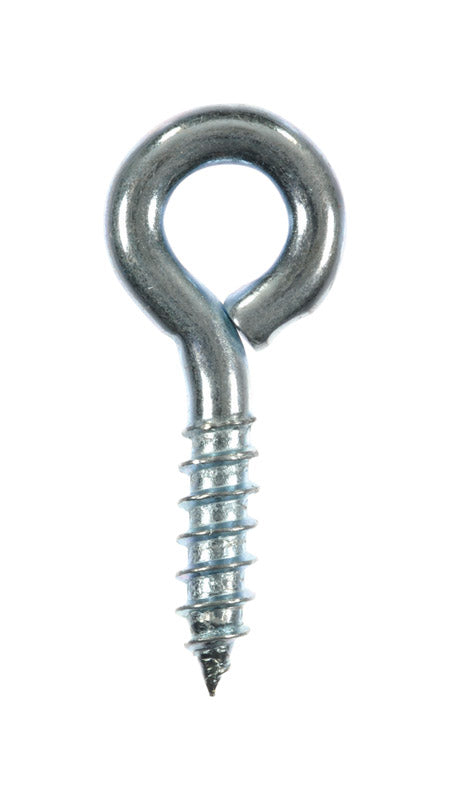 Ace 3/16 in. D X 1-3/8 in. L Zinc-Plated Steel Screw Eye 90 lb. cap. 6 pk