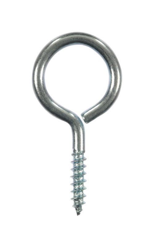 Ace 3/32 in. D X 1-1/16 in. L Zinc-Plated Steel Screw Eye 8 lb. cap. 12 pk