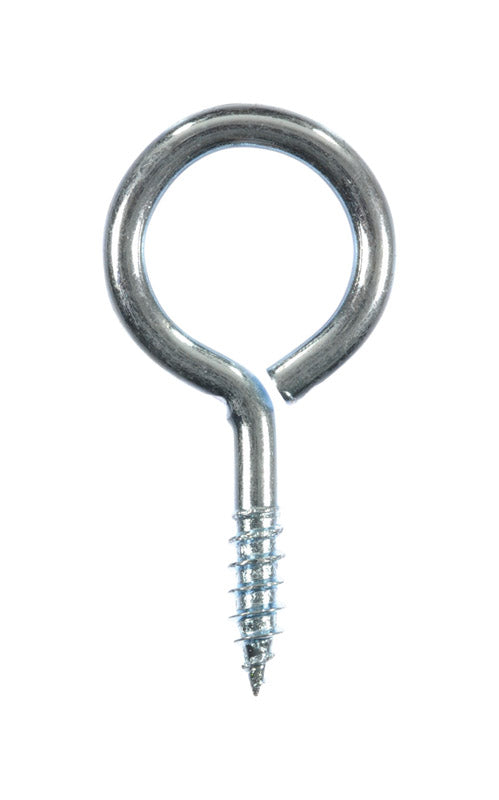 Ace 3/8 in. D X 1-3/16 in. L Zinc-Plated Steel Screw Eye 20 lb. cap. 10 pk