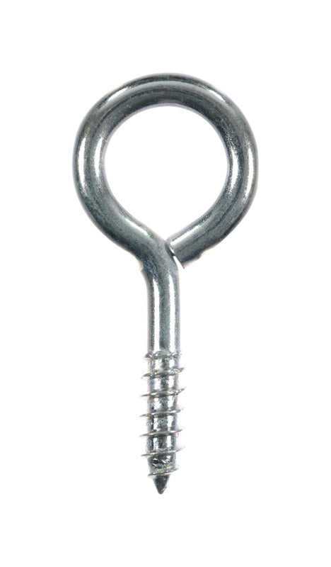 Ace 5/32 in. D X 1-7/16 in. L Zinc-Plated Steel Screw Eye 45 lb. cap. 8 pk